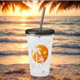 Modern Anpassningsbar par Namn Brev Handflatan Trä Take Away Mugg