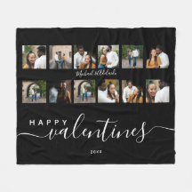 Modern Anpassningsbar Photo Collage Par Valentines