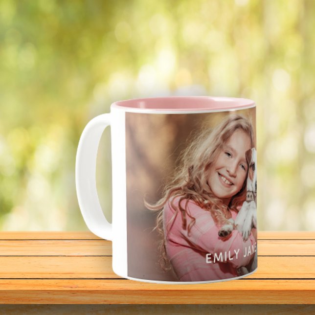 Modern Anpassningsbar Photo Mugg Gift (Skapare uppladdad)
