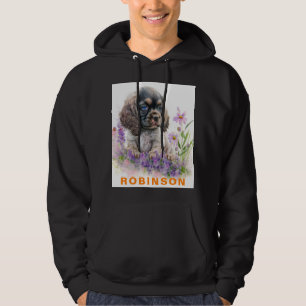 Modern Anpassningsbar Photo och Namn Personlig Fun Hoodie