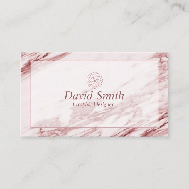 Modern Anpassningsbar QR-kodgrafikondesignern Ro G Visitkort (Framsida)