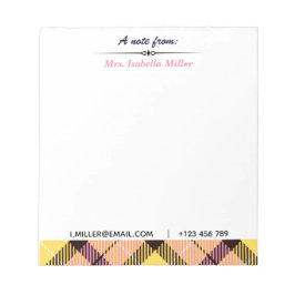 Modern Anpassningsbar Script Namn Email Tel Play T Anteckningsblock