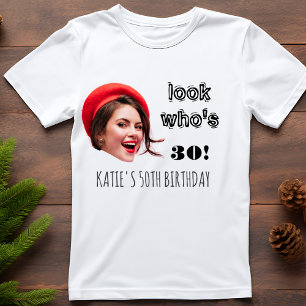Modern Anpassningsbar Titta vem som är 50 födelsed T Shirt