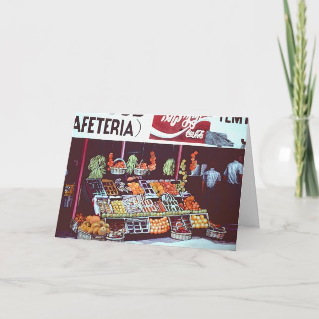 Modern Ansikte i en tidslös handel, Jericho, Israe Kort (Framsida)