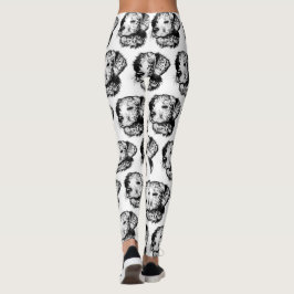 Modern Ansikte Pet Photo Barn Women Fitness Sports Leggings