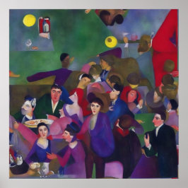 Modern antagonist i Pub, en folkvald Poster