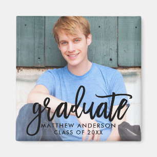 Modern-anteckningsruta för penselskript, Studenten Magnet