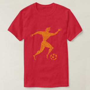 Modern antikens olympiska fotboll t shirt
