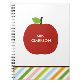 Modern Apple-Personlig - bärbar dator Anteckningsbok Med Spiral