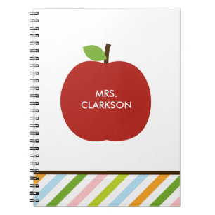Modern Apple-Personlig - bärbar dator Anteckningsbok Med Spiral