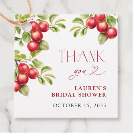 Modern Appley någonsin efter Tacken Apple Shower Gåvor Etiketter