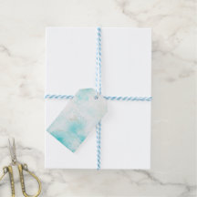 Modern Aqua Guld Alcohol Bläck Art Vattenskor Ocea