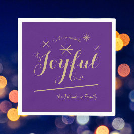 Modern är säsongen för Glatt Chic i Namn Pappersservett