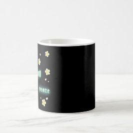 Modern arabisk kalligrafi "Salaam" Fred Blommig Ae Kaffemugg