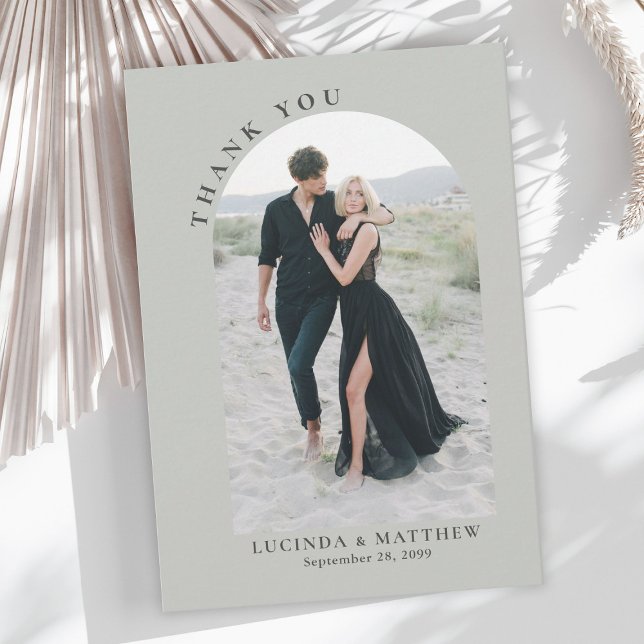 Modern Arch Boho Bröllop Tack (Skapare uppladdad)