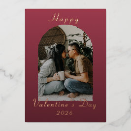 Modern Arch Happy Valentine's Day Photo