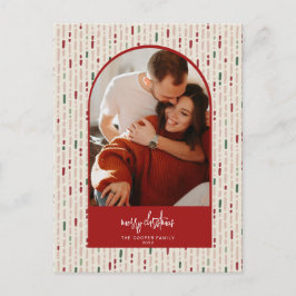 Modern Arch-julkort Helg Vykort