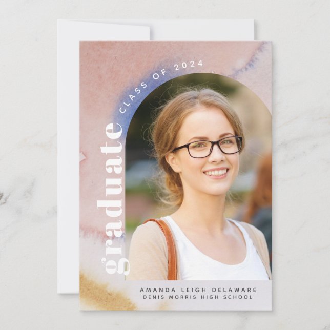 Modern Arch Photo 2024 Studenten Meddelande (Framsida)