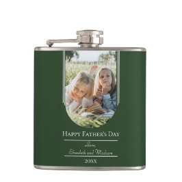 Modern Arch Photo Fars dag | Emerald Grönt Fickplunta