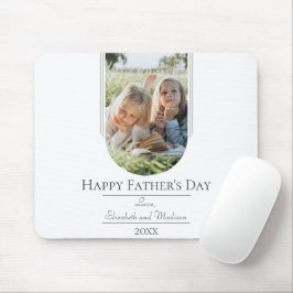 Modern Arch Photo Fars dag | Vit Musmatta