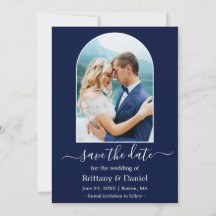 Modern Arch Photo Ram Blue