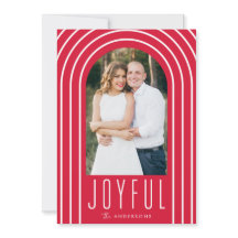 Modern Arch Red and White 2 Photo