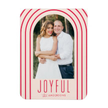 Modern Arch  & Red Helgdag Photo