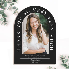 Modern Arch Studenten - tackkort Inbjudningar