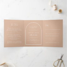 Modern Arch Tying Knot Bröllop Rosa-skript