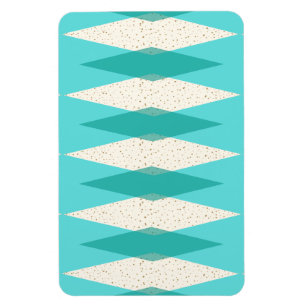 Modern Argyle för mitt- århundrade böjlig magne Magnet