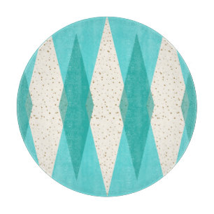 Modern Argyle för mitt- århundrade skärbräda