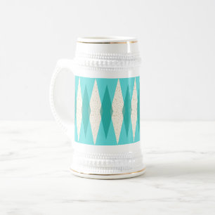 Modern Argyle Stein i mitten av århundradet Sejdel