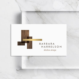 Modern arkitektonisk Logotyp II om vitbok i mitten Visitkort