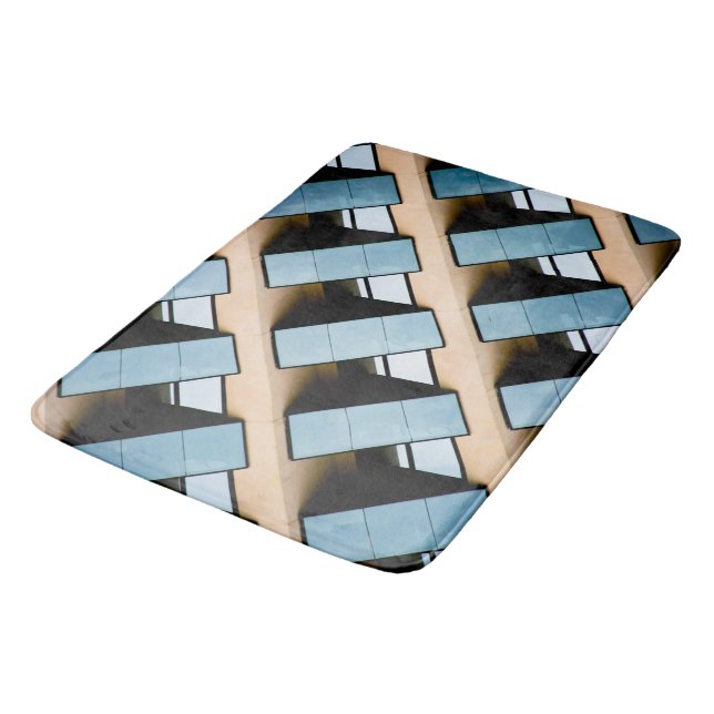 Modern arkitektur för Byggnad Badrumsmatta (Vinklad)