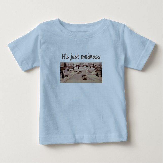Modern arkitektur för Midcentury T-shirt (Framsida)