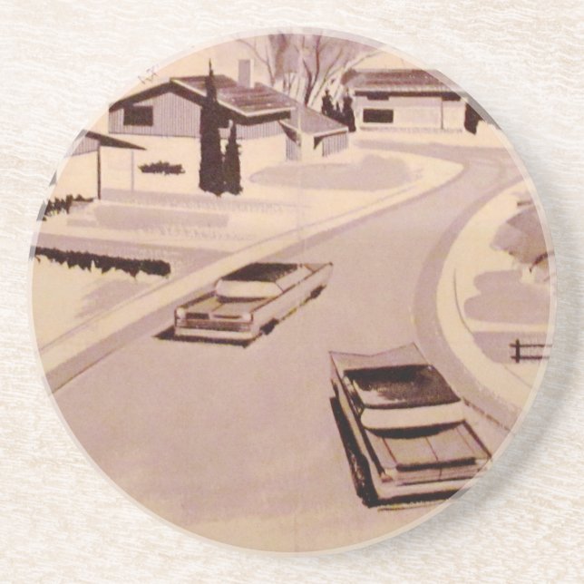 Modern arkitektur under medelårhundradet underlägg sandsten (Framsidan)