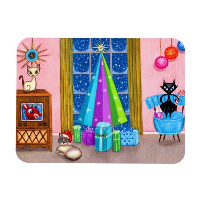 Modern årsålder för årstider i mitten av århundrad magnet (Horisontell)