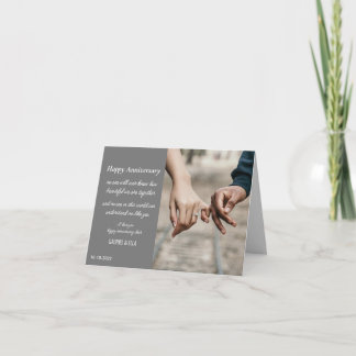 Modern årsdags kort