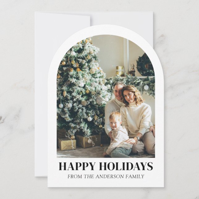 Modern årstid i Helgdag Granska jul Inbjudningar (Framsida)