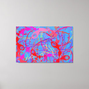 MODERN ART - 3 PANELER - HEM DEKORATION - GIFTS CANVASTRYCK