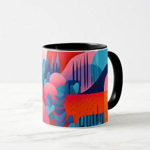 Modern Art Classic Mugg, 11 eller 15 oz Mugg