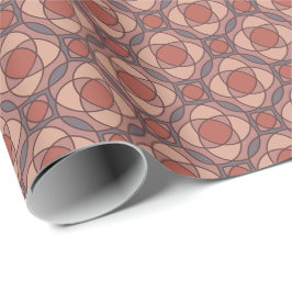 Modern Art Deco Geometrisk Inpackningspapper Presentpapper