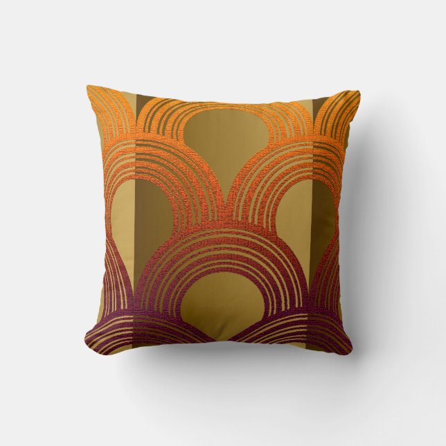 Modern Art Deco Kudde (Framsida)