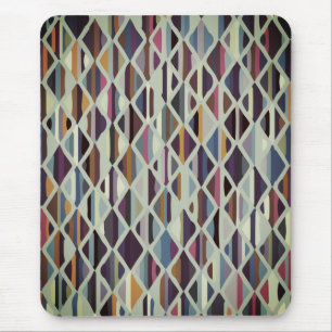 Modern Art Deco Multi-färg Musmatta