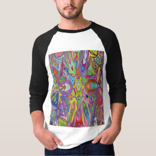 Modern Art Deco Multicolore T Shirt