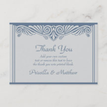 Modern Art Deco - tackkort