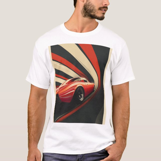 Modern Art Elegance Serigraph Collection T-shirtDe T Shirt (Framsida)