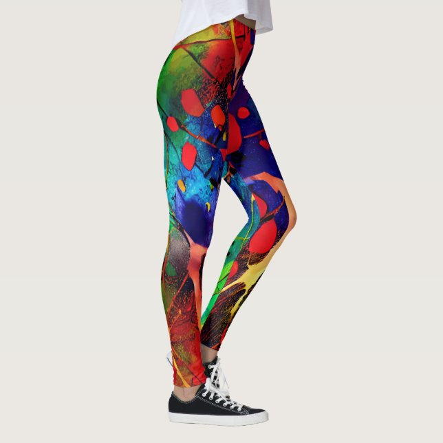 Modern Art Leggings (Höger)