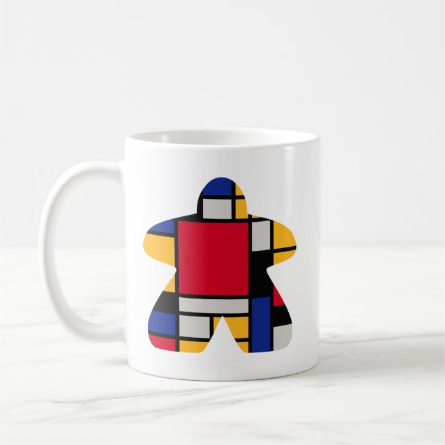 Modern Art Meeple Mugg (Vänster)