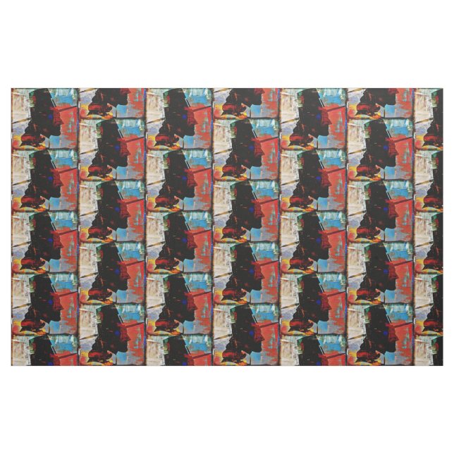 Modern Art Pilgrim Tyg (Fat Quarter)